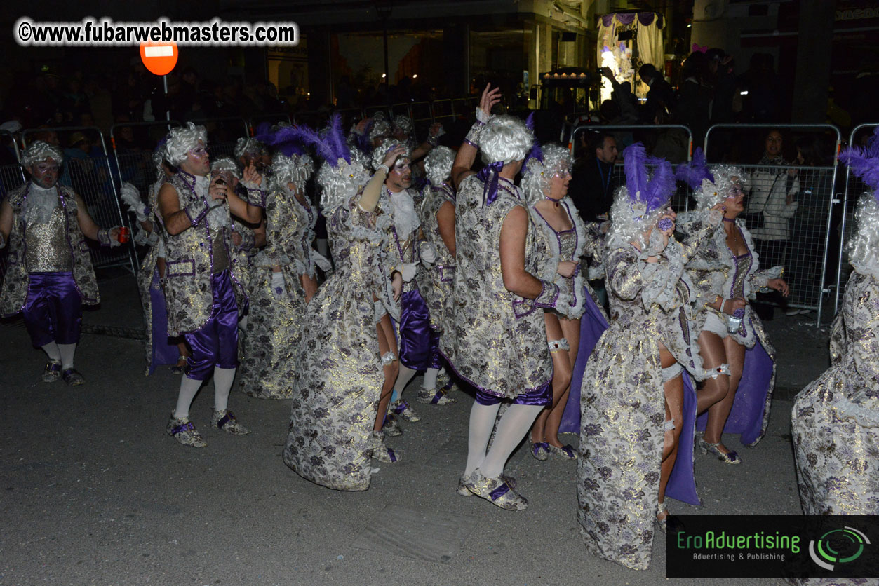 Pre-Show Carnival Parade at TES Sitges