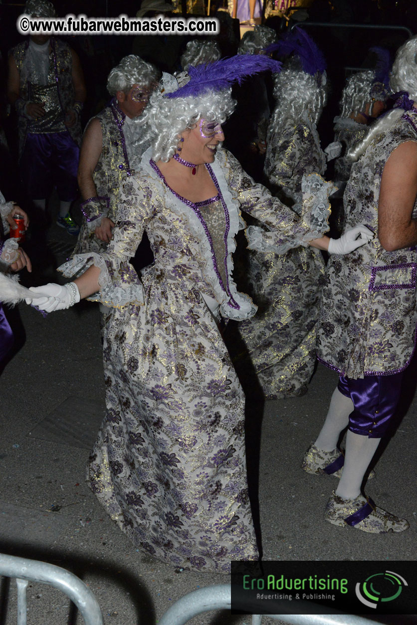 Pre-Show Carnival Parade at TES Sitges