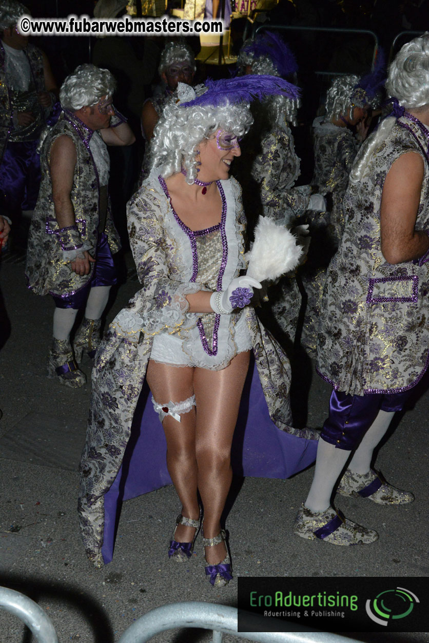 Pre-Show Carnival Parade at TES Sitges