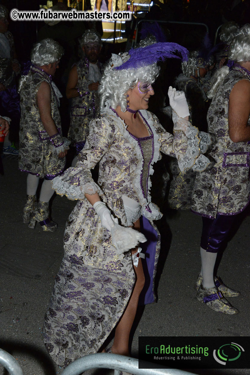 Pre-Show Carnival Parade at TES Sitges