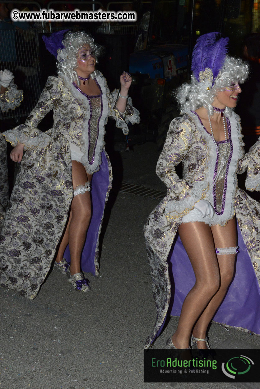 Pre-Show Carnival Parade at TES Sitges