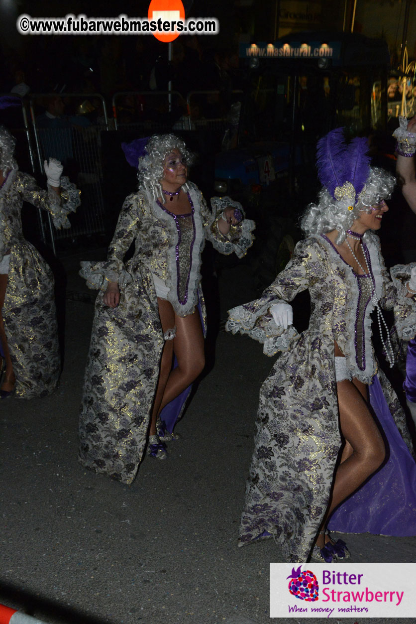 Pre-Show Carnival Parade at TES Sitges