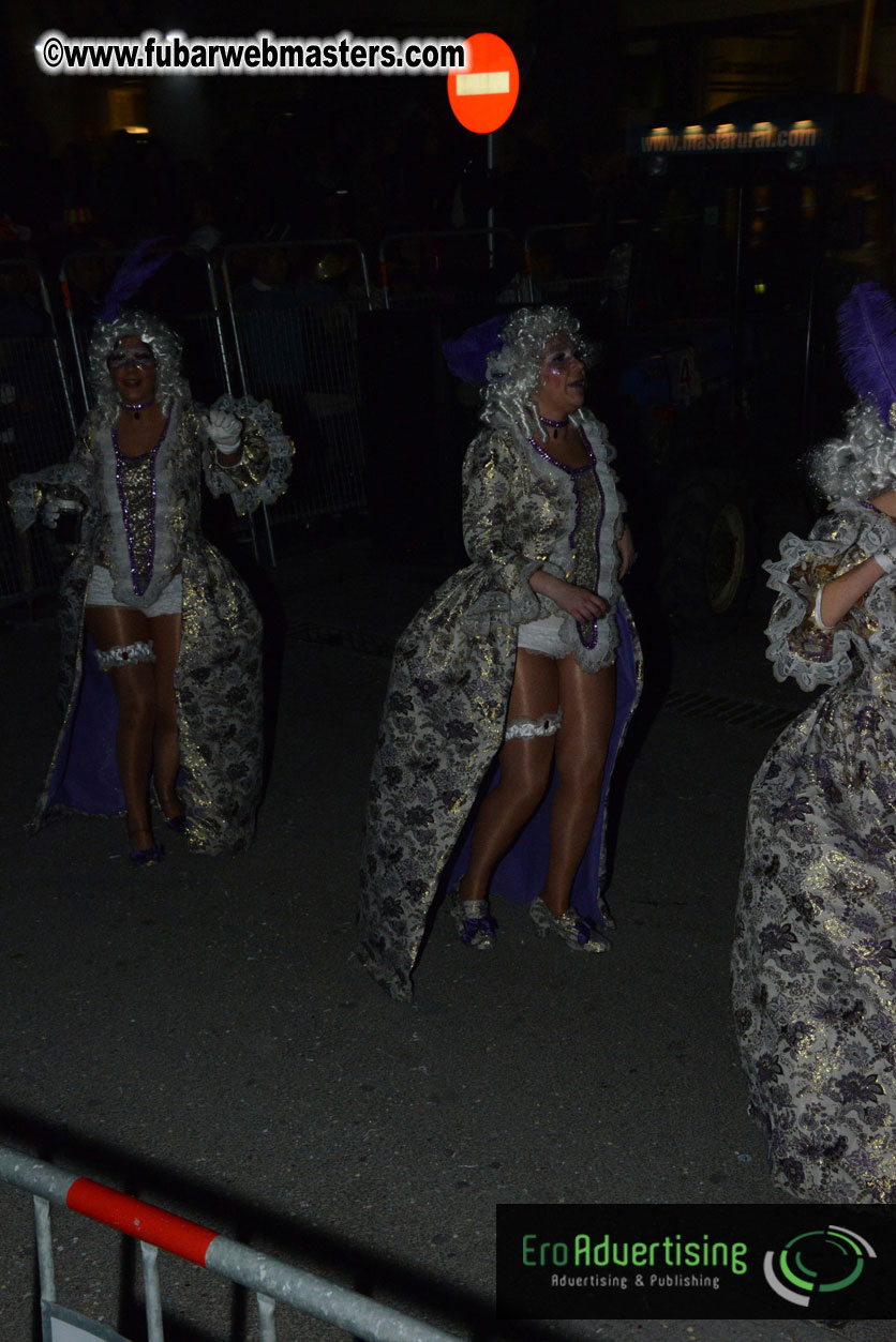 Pre-Show Carnival Parade at TES Sitges