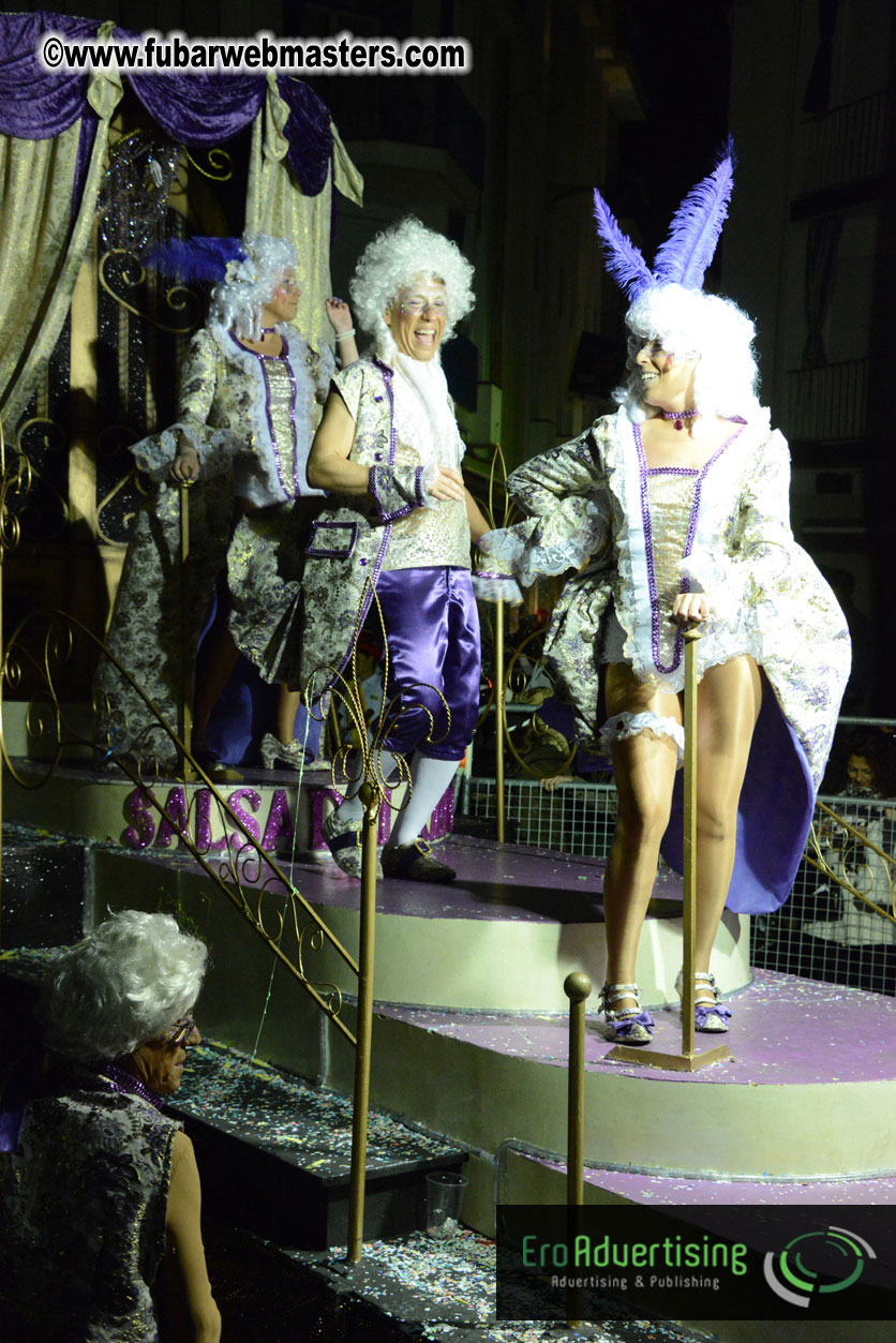 Pre-Show Carnival Parade at TES Sitges