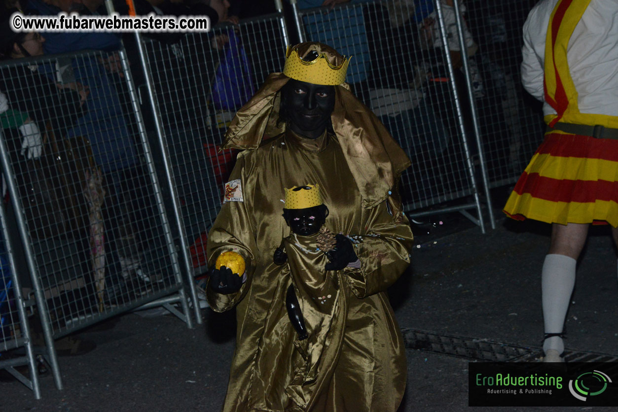 Pre-Show Carnival Parade at TES Sitges