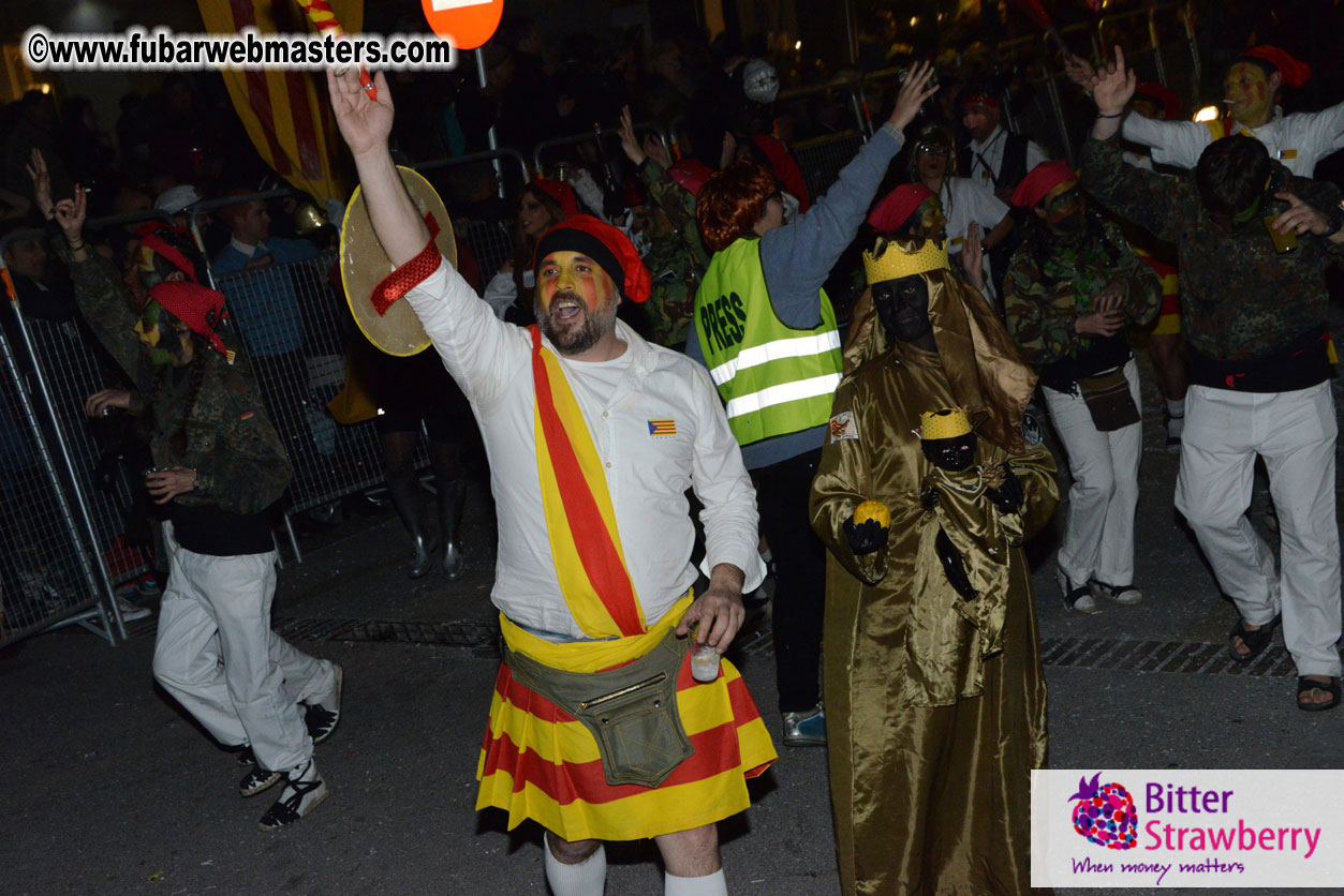 Pre-Show Carnival Parade at TES Sitges