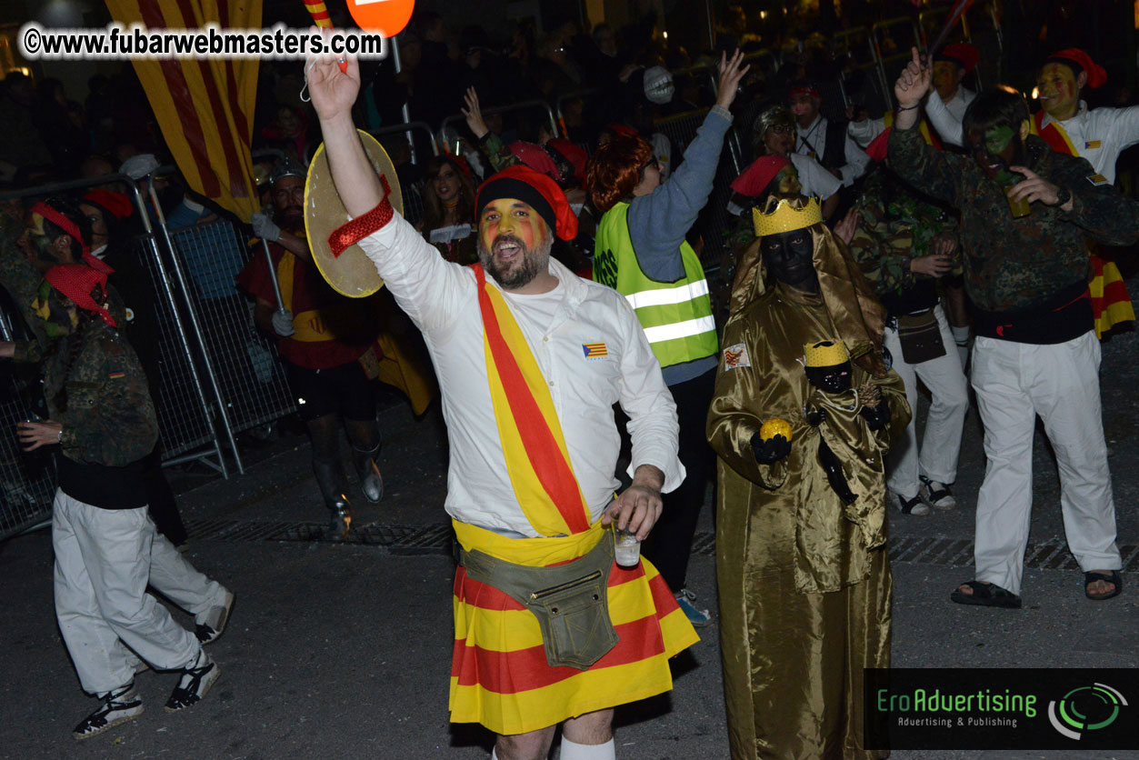 Pre-Show Carnival Parade at TES Sitges