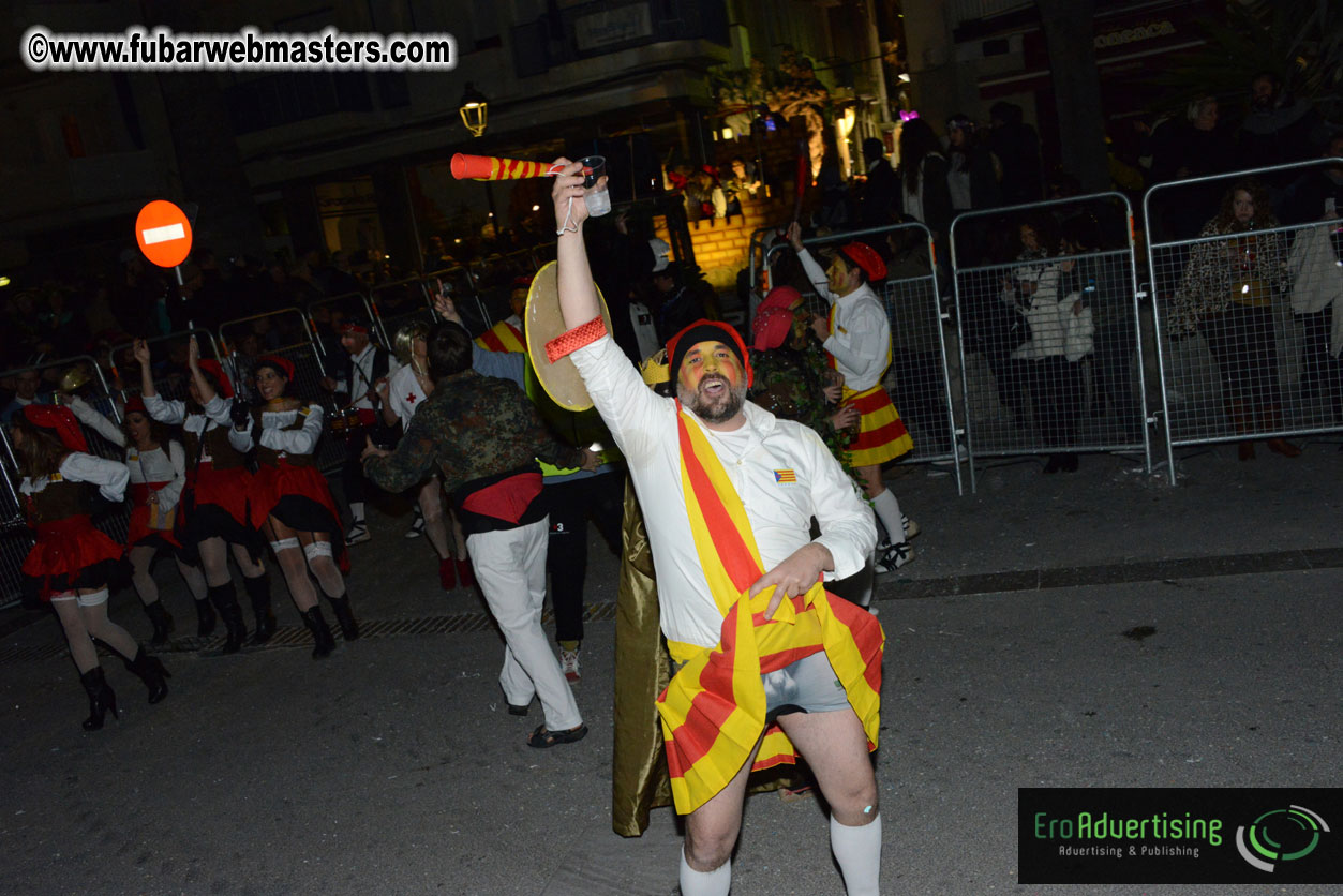 Pre-Show Carnival Parade at TES Sitges