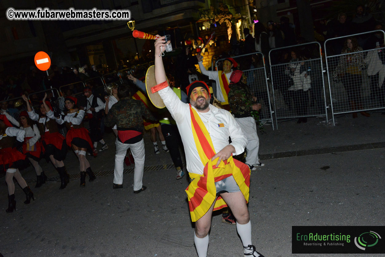 Pre-Show Carnival Parade at TES Sitges