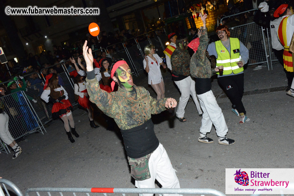 Pre-Show Carnival Parade at TES Sitges