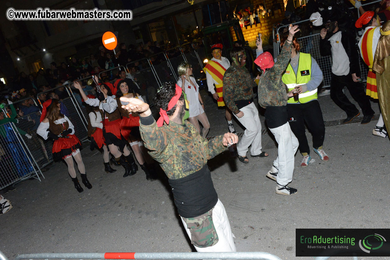 Pre-Show Carnival Parade at TES Sitges