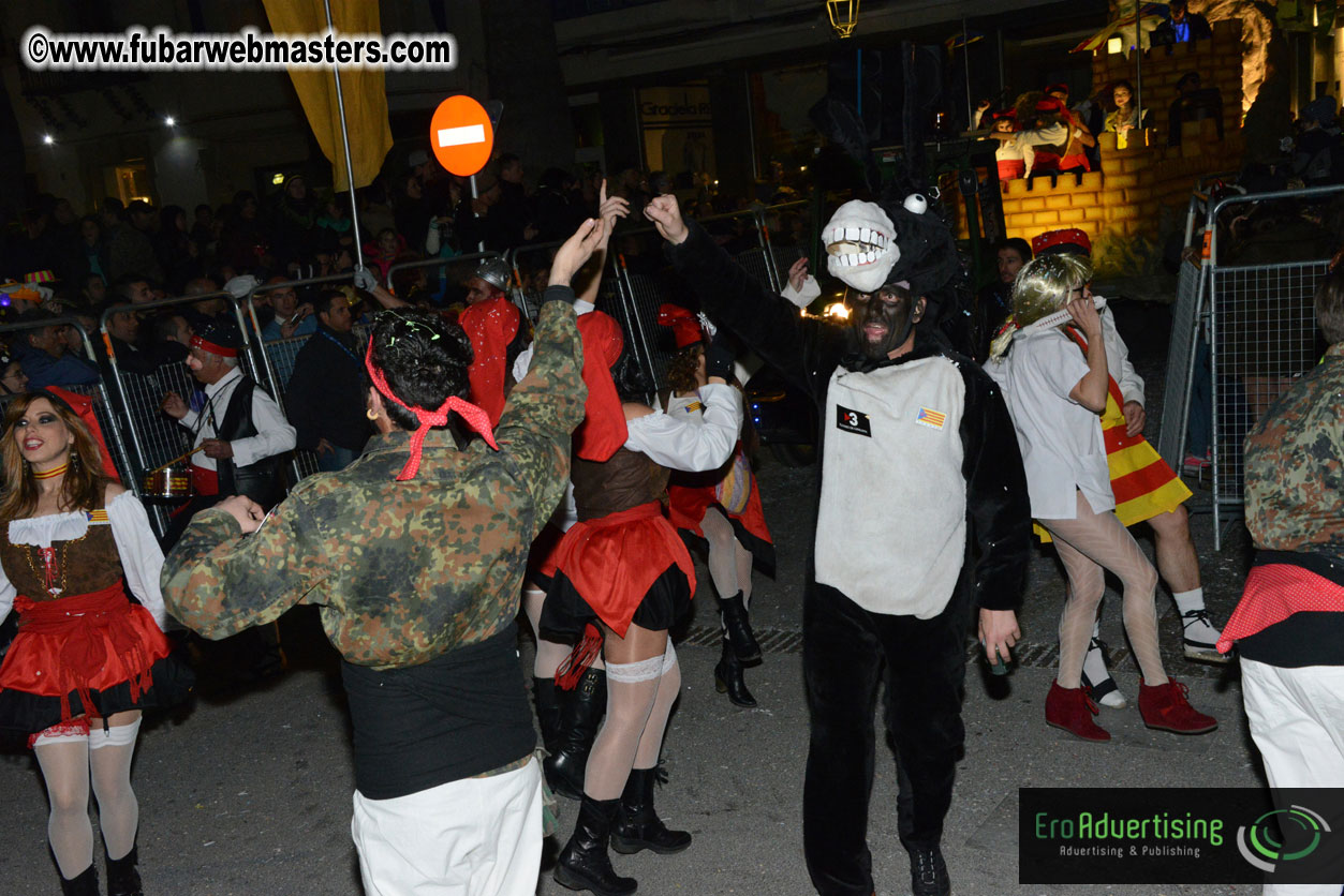 Pre-Show Carnival Parade at TES Sitges