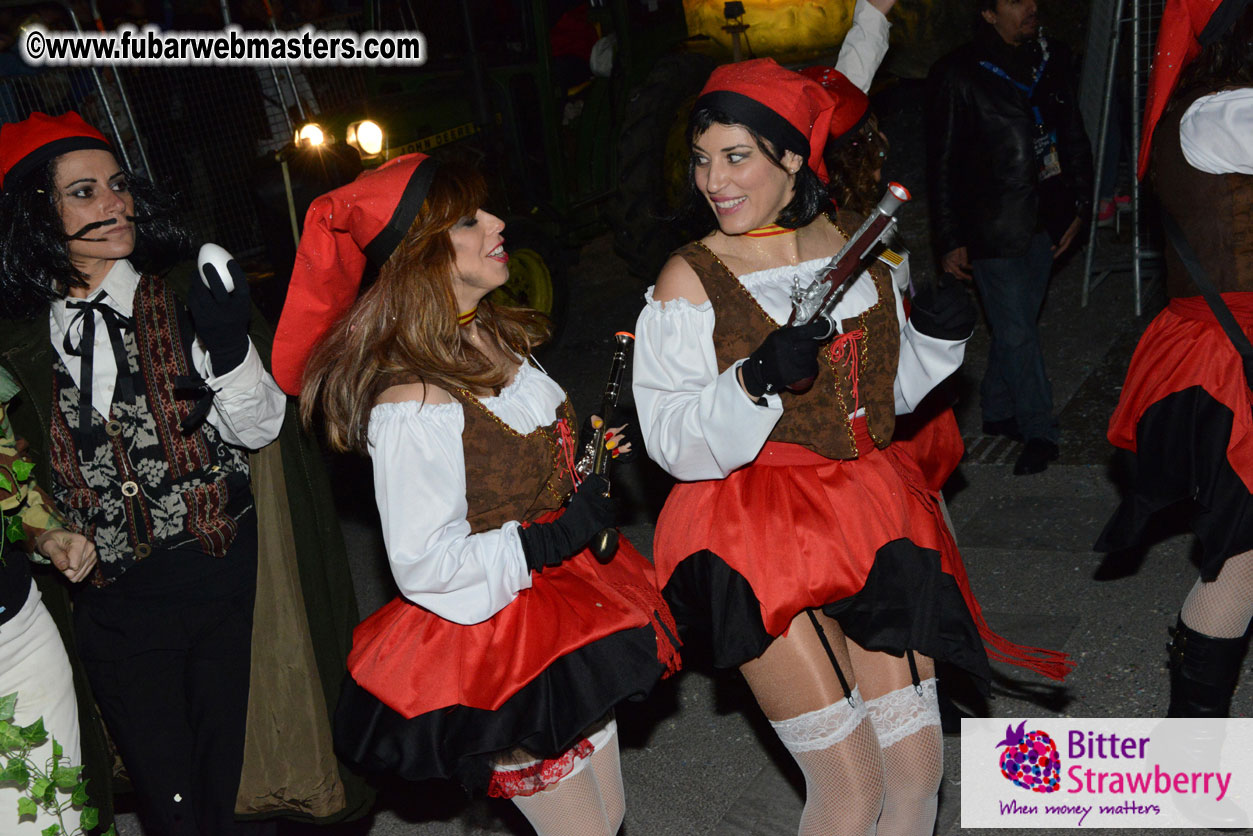 Pre-Show Carnival Parade at TES Sitges