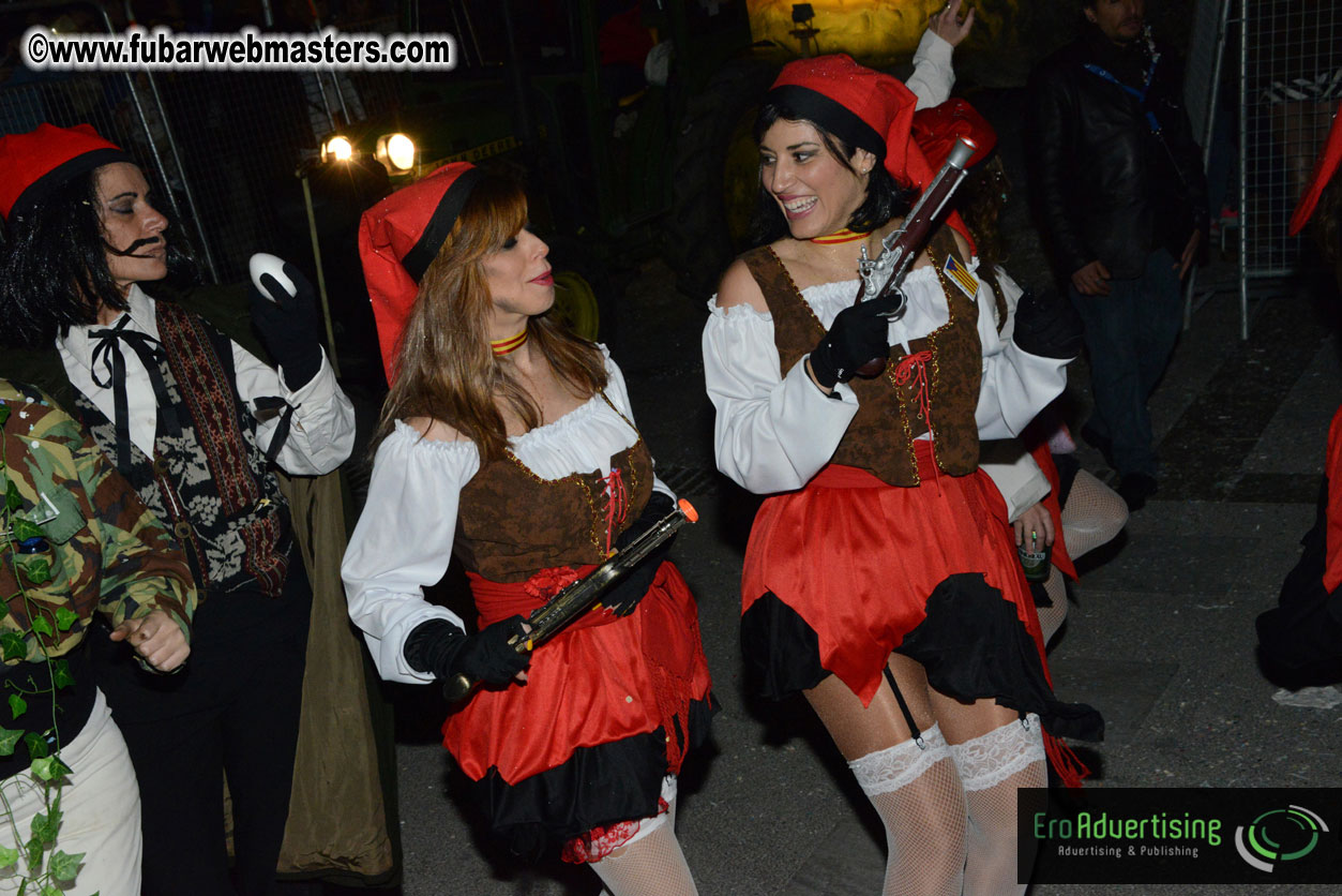 Pre-Show Carnival Parade at TES Sitges