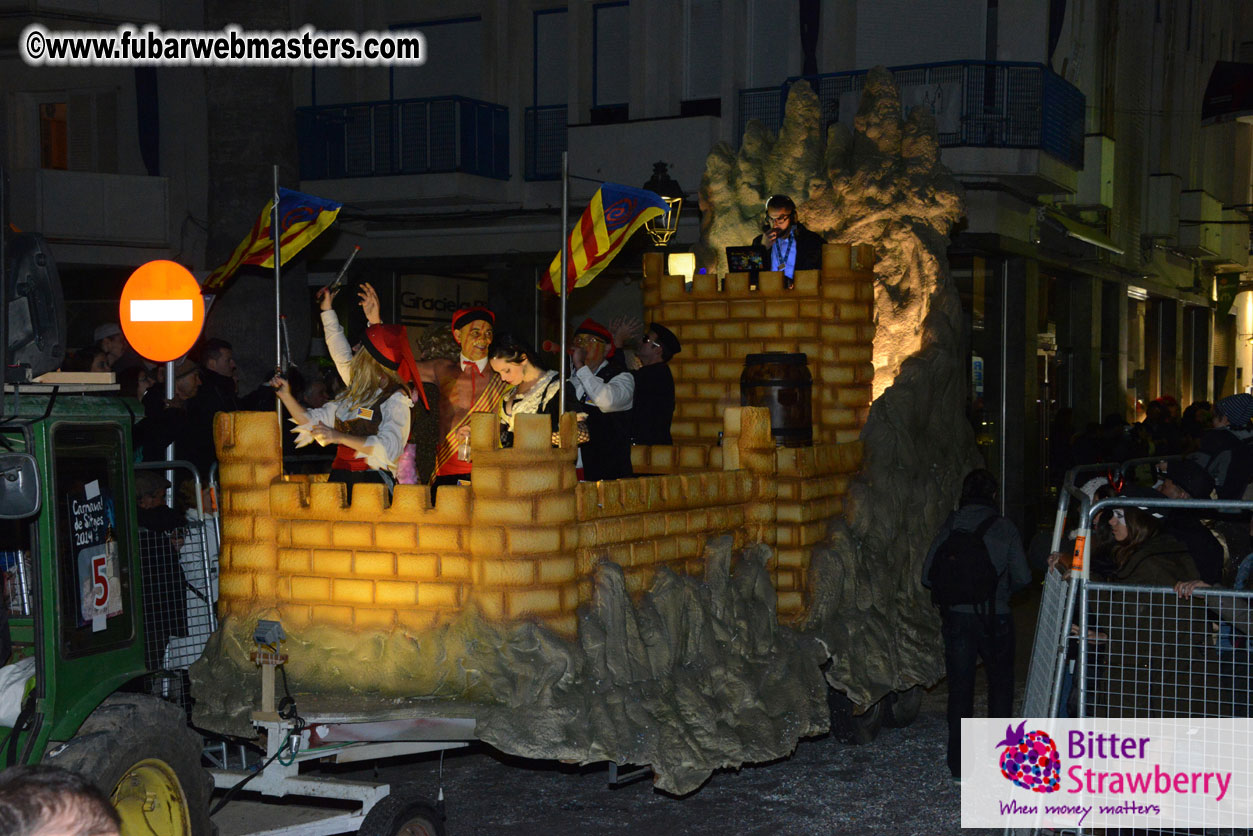 Pre-Show Carnival Parade at TES Sitges