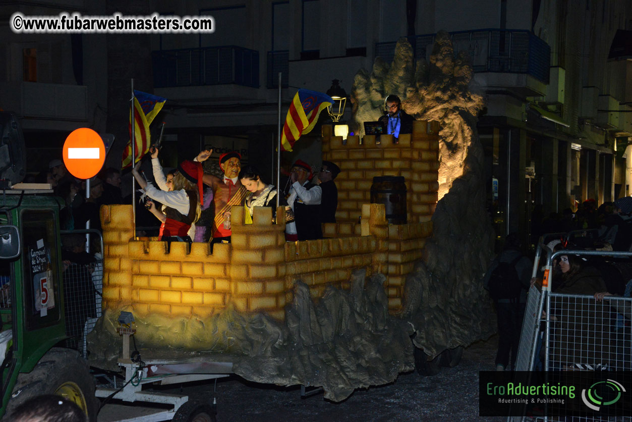 Pre-Show Carnival Parade at TES Sitges