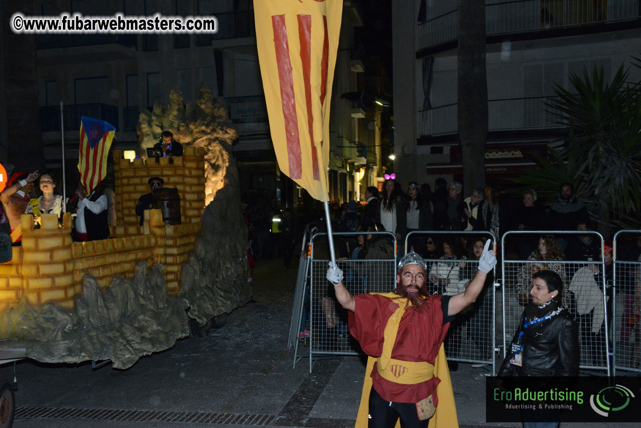 Pre-Show Carnival Parade at TES Sitges