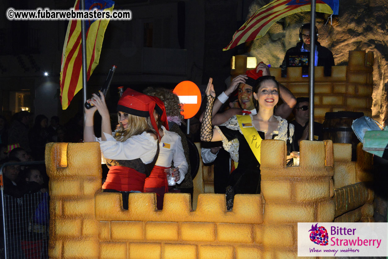 Pre-Show Carnival Parade at TES Sitges