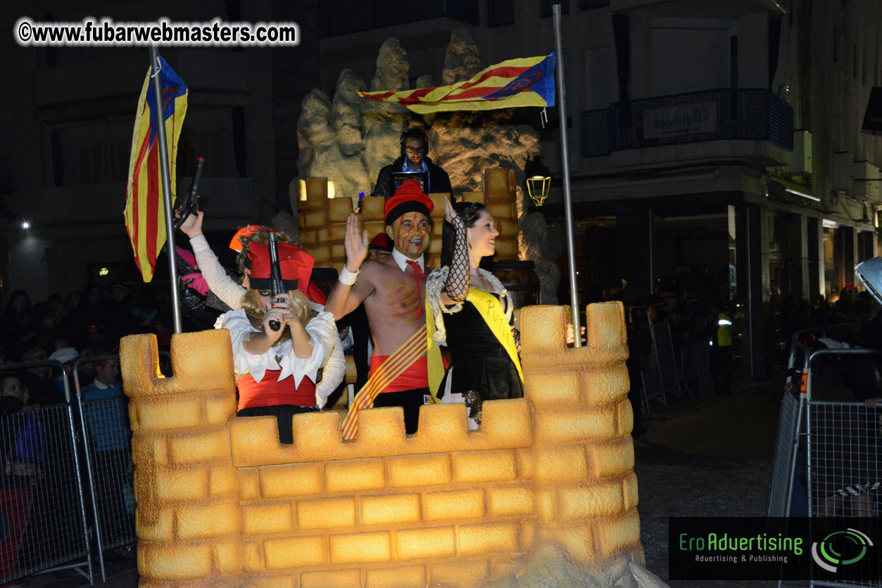 Pre-Show Carnival Parade at TES Sitges