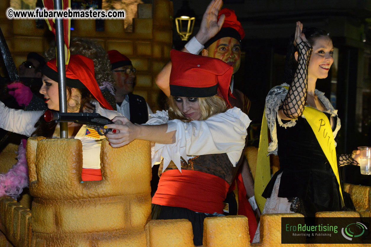 Pre-Show Carnival Parade at TES Sitges