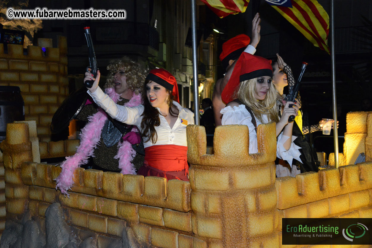 Pre-Show Carnival Parade at TES Sitges