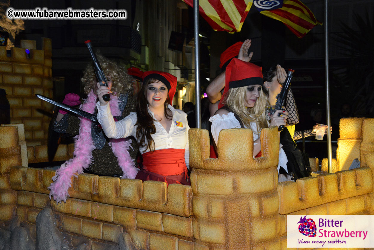 Pre-Show Carnival Parade at TES Sitges