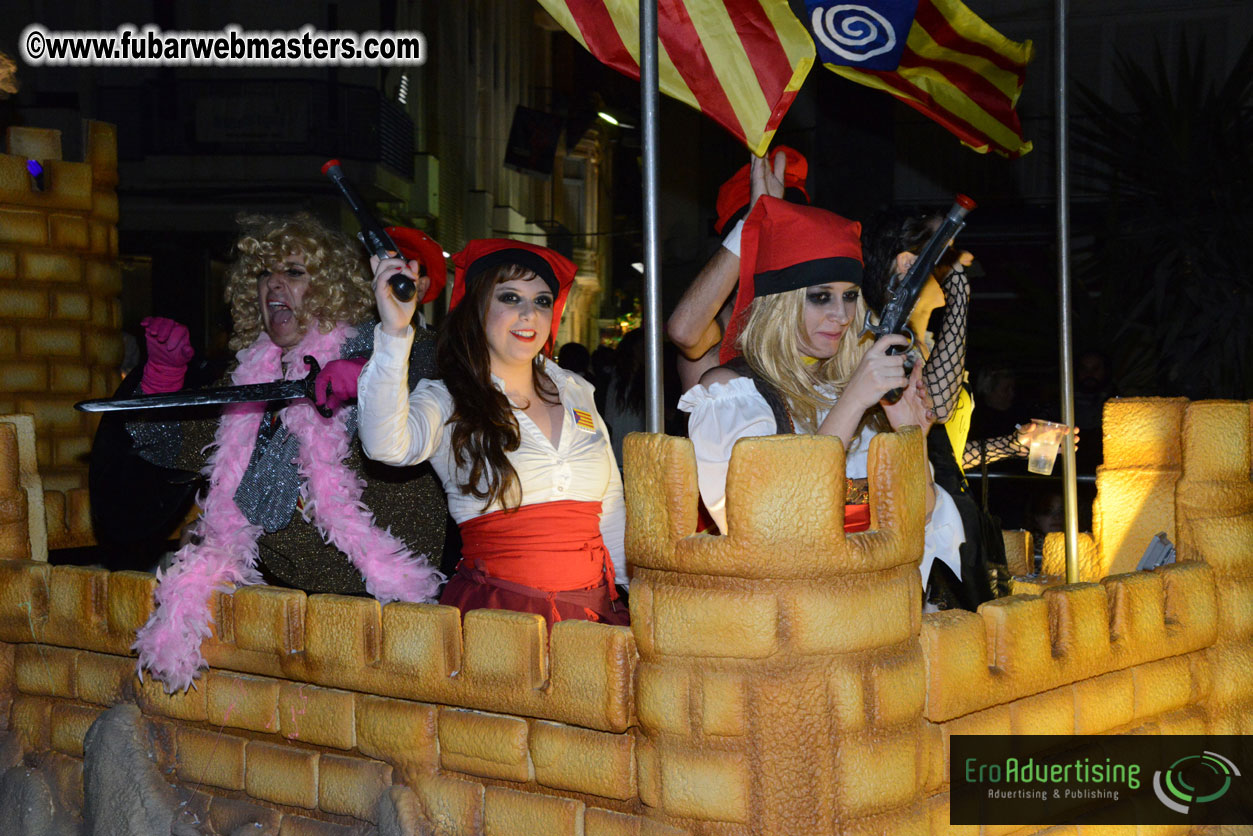 Pre-Show Carnival Parade at TES Sitges