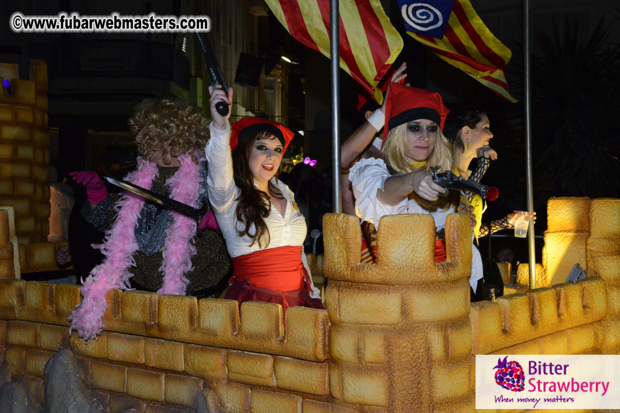 Pre-Show Carnival Parade at TES Sitges