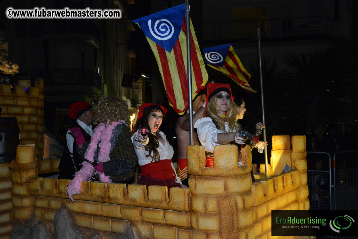 Pre-Show Carnival Parade at TES Sitges