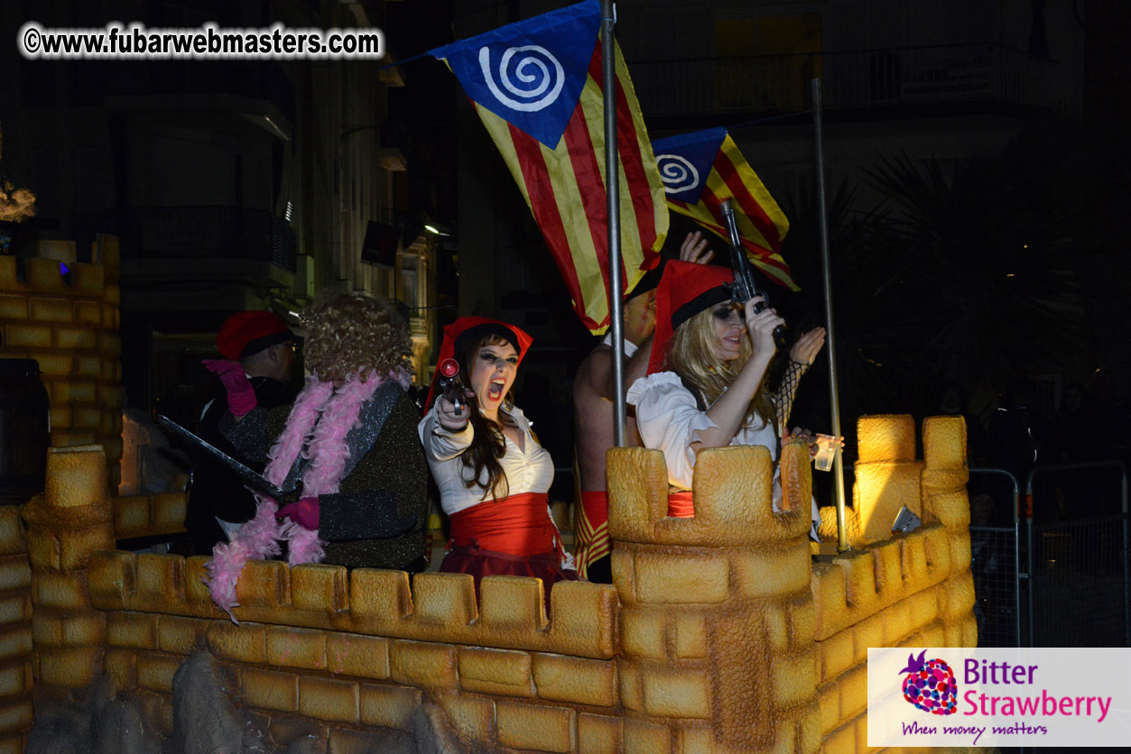 Pre-Show Carnival Parade at TES Sitges