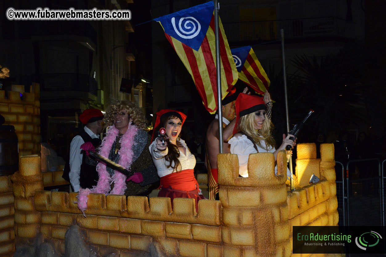 Pre-Show Carnival Parade at TES Sitges