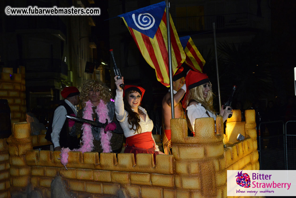 Pre-Show Carnival Parade at TES Sitges