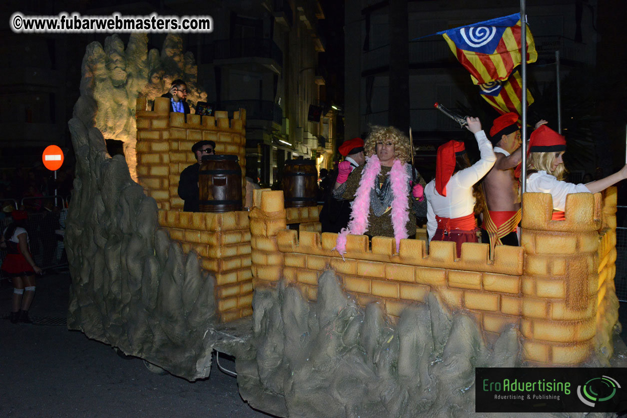 Pre-Show Carnival Parade at TES Sitges