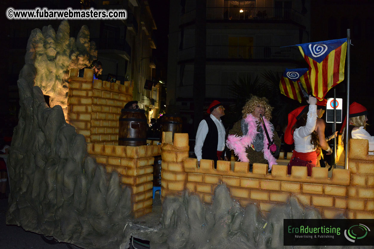 Pre-Show Carnival Parade at TES Sitges