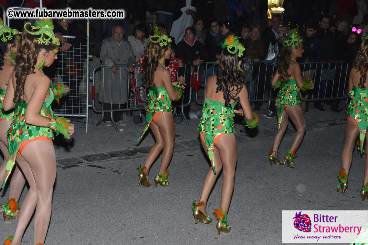 Pre-Show Carnival Parade at TES Sitges