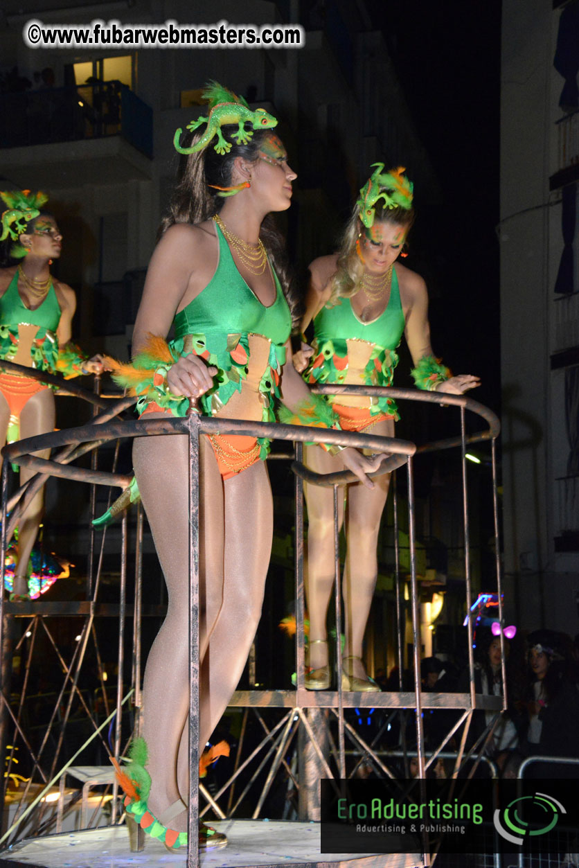 Pre-Show Carnival Parade at TES Sitges