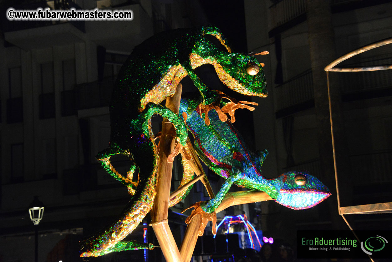 Pre-Show Carnival Parade at TES Sitges