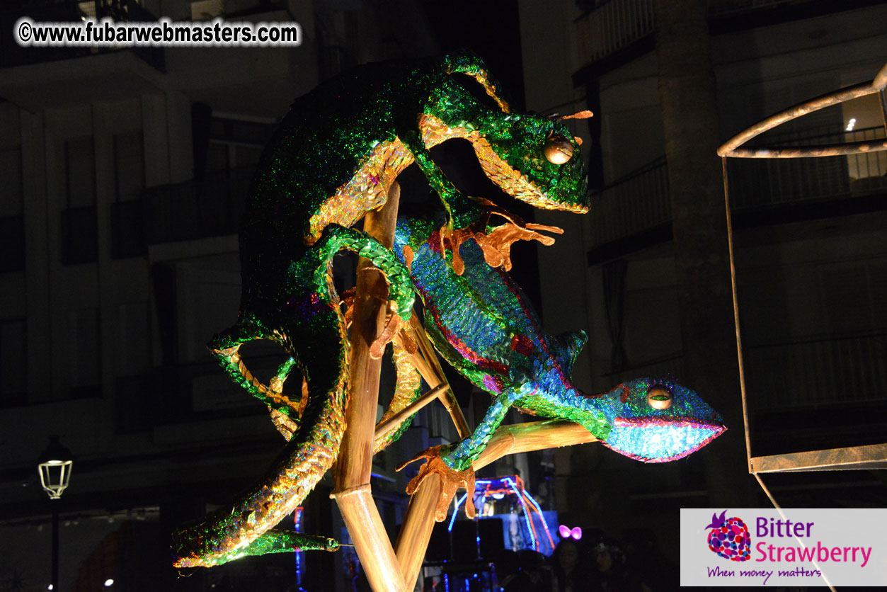 Pre-Show Carnival Parade at TES Sitges