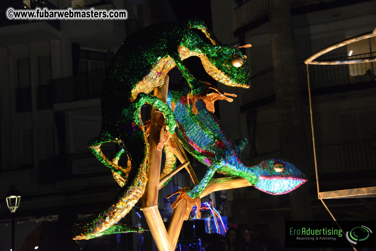 Pre-Show Carnival Parade at TES Sitges