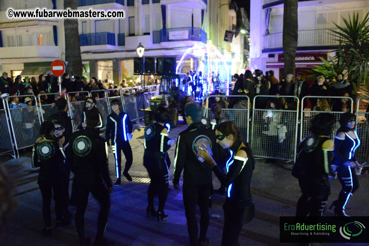 Pre-Show Carnival Parade at TES Sitges