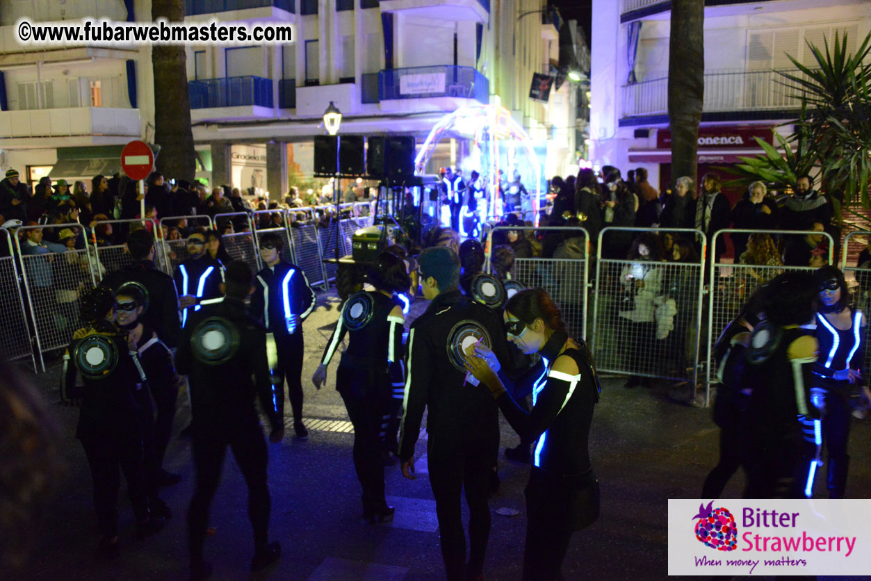 Pre-Show Carnival Parade at TES Sitges