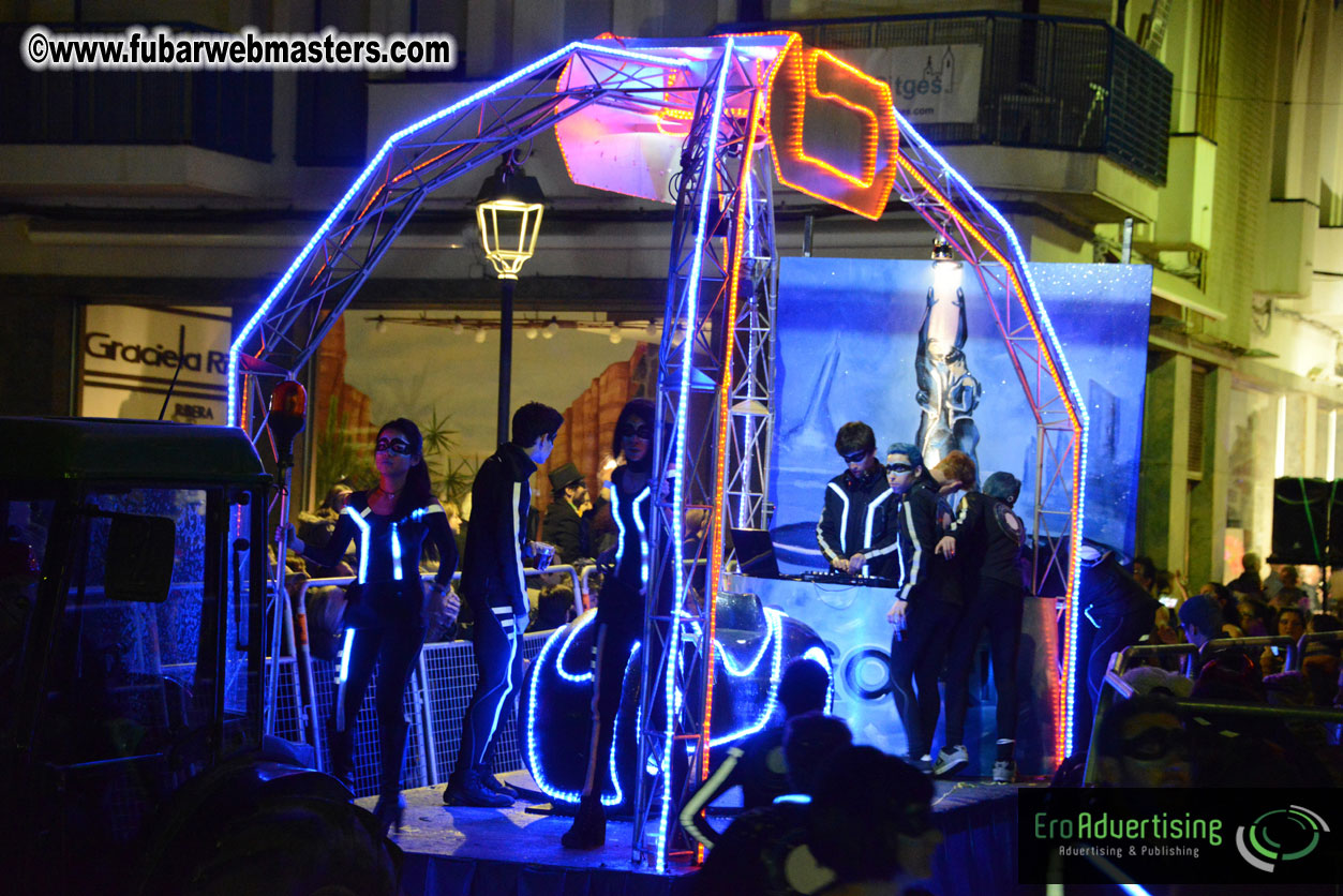 Pre-Show Carnival Parade at TES Sitges