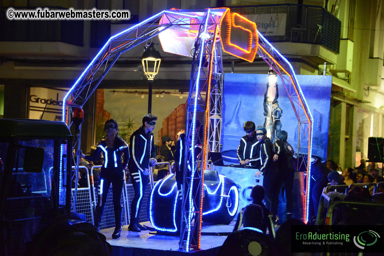 Pre-Show Carnival Parade at TES Sitges