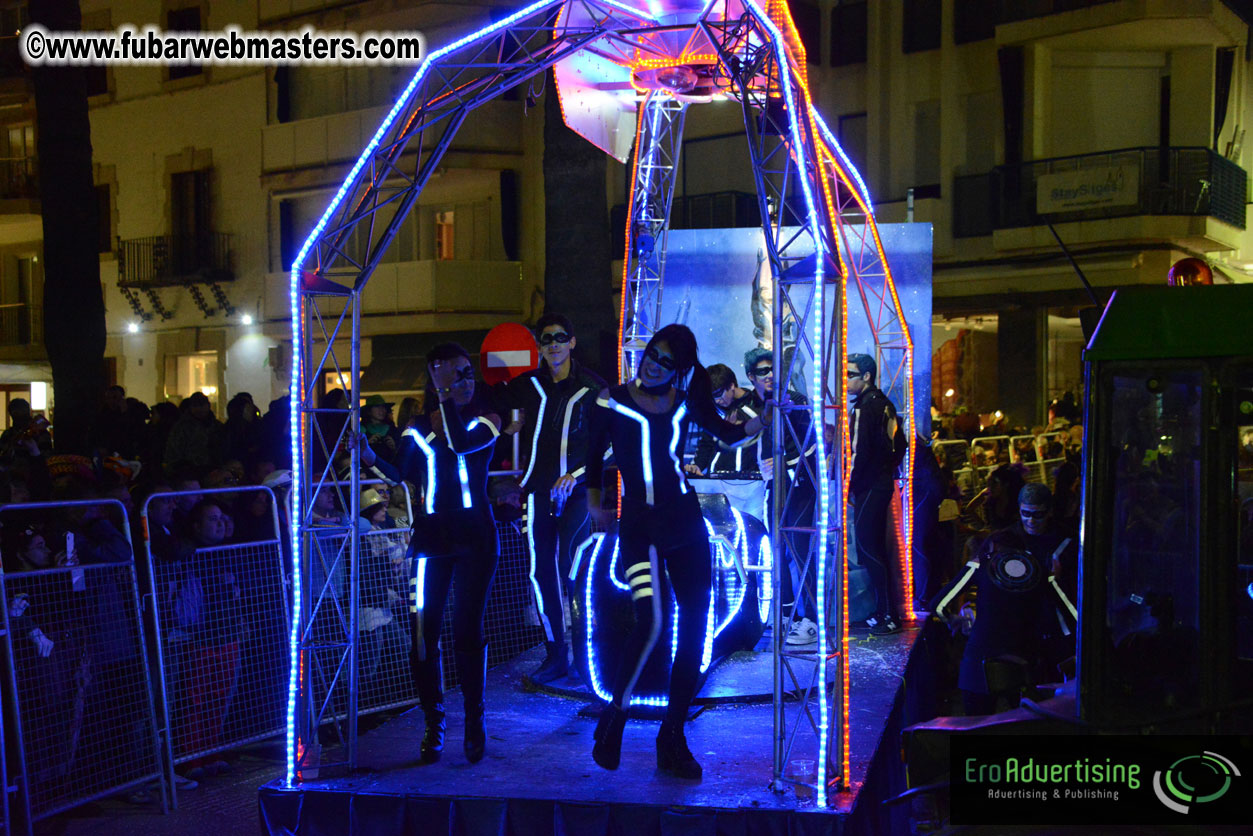 Pre-Show Carnival Parade at TES Sitges