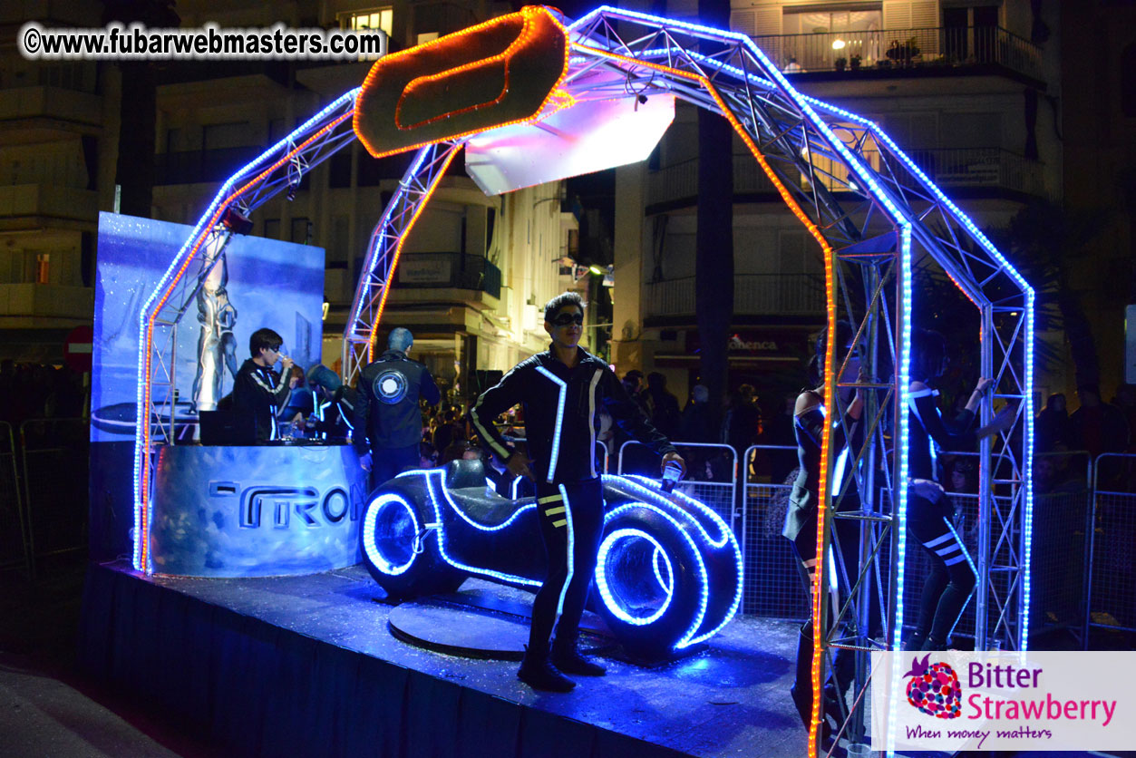 Pre-Show Carnival Parade at TES Sitges