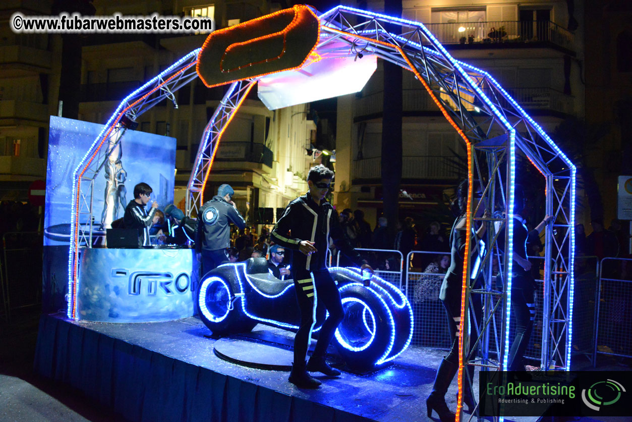 Pre-Show Carnival Parade at TES Sitges