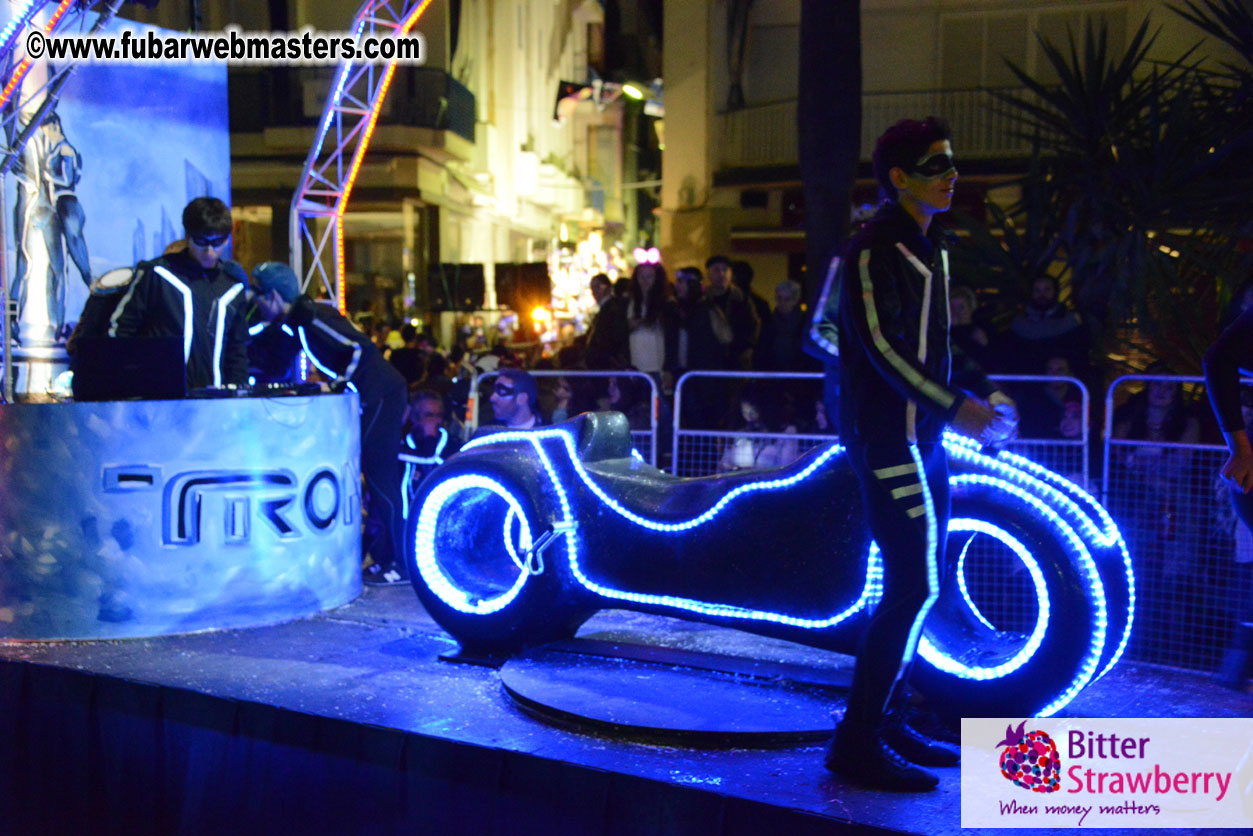 Pre-Show Carnival Parade at TES Sitges