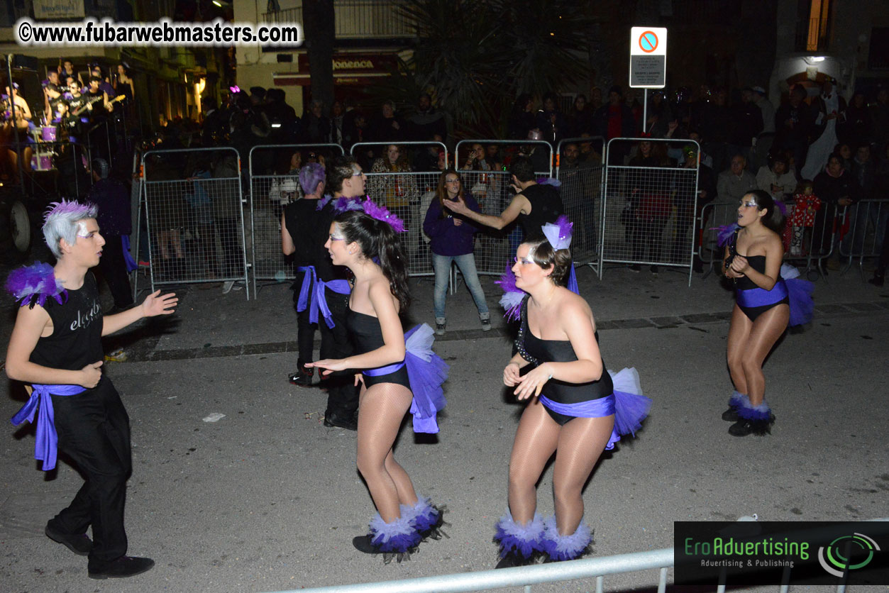 Pre-Show Carnival Parade at TES Sitges