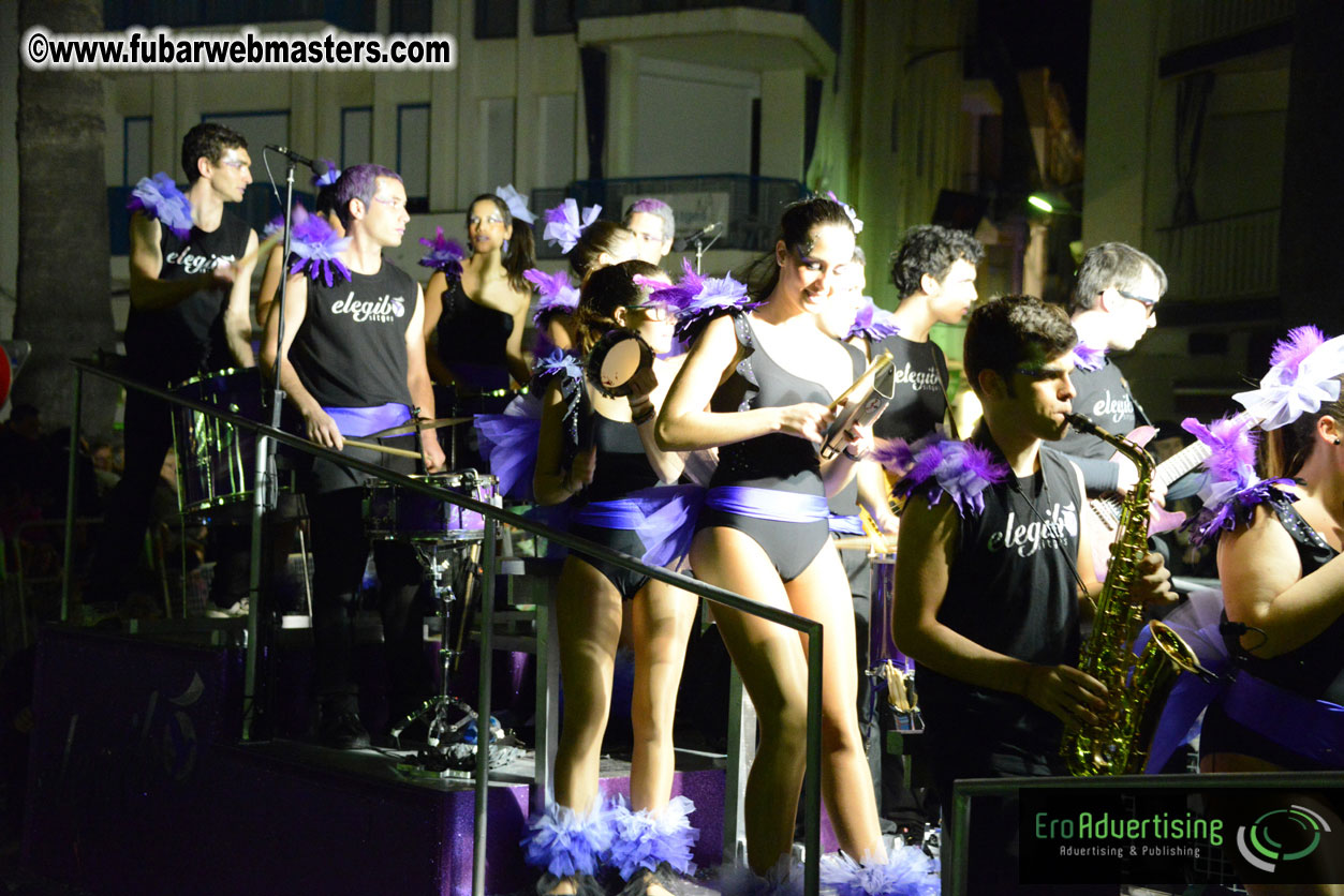 Pre-Show Carnival Parade at TES Sitges