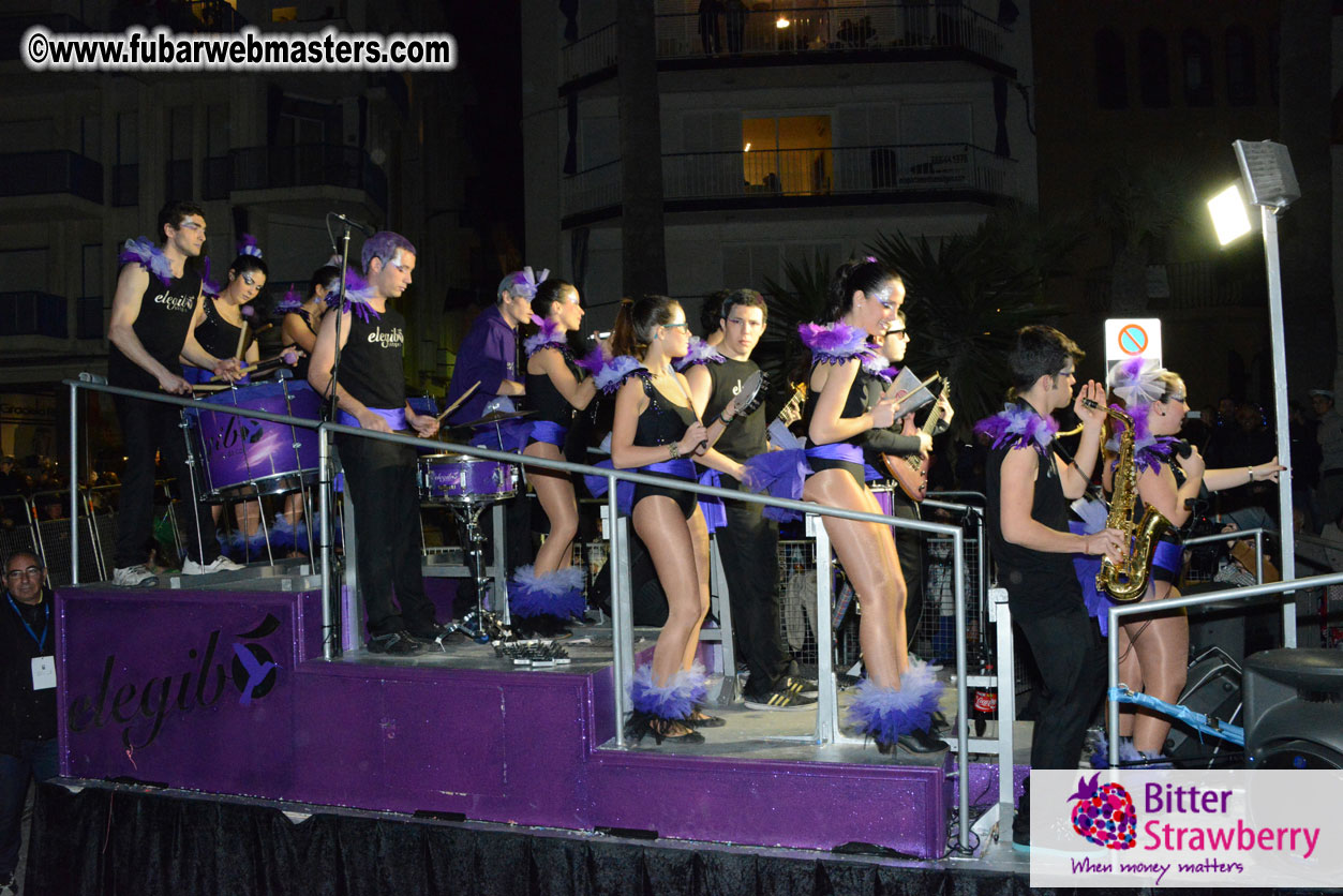 Pre-Show Carnival Parade at TES Sitges